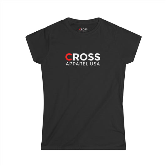 Cross Apparel USA Branded Women's Softstyle Tee