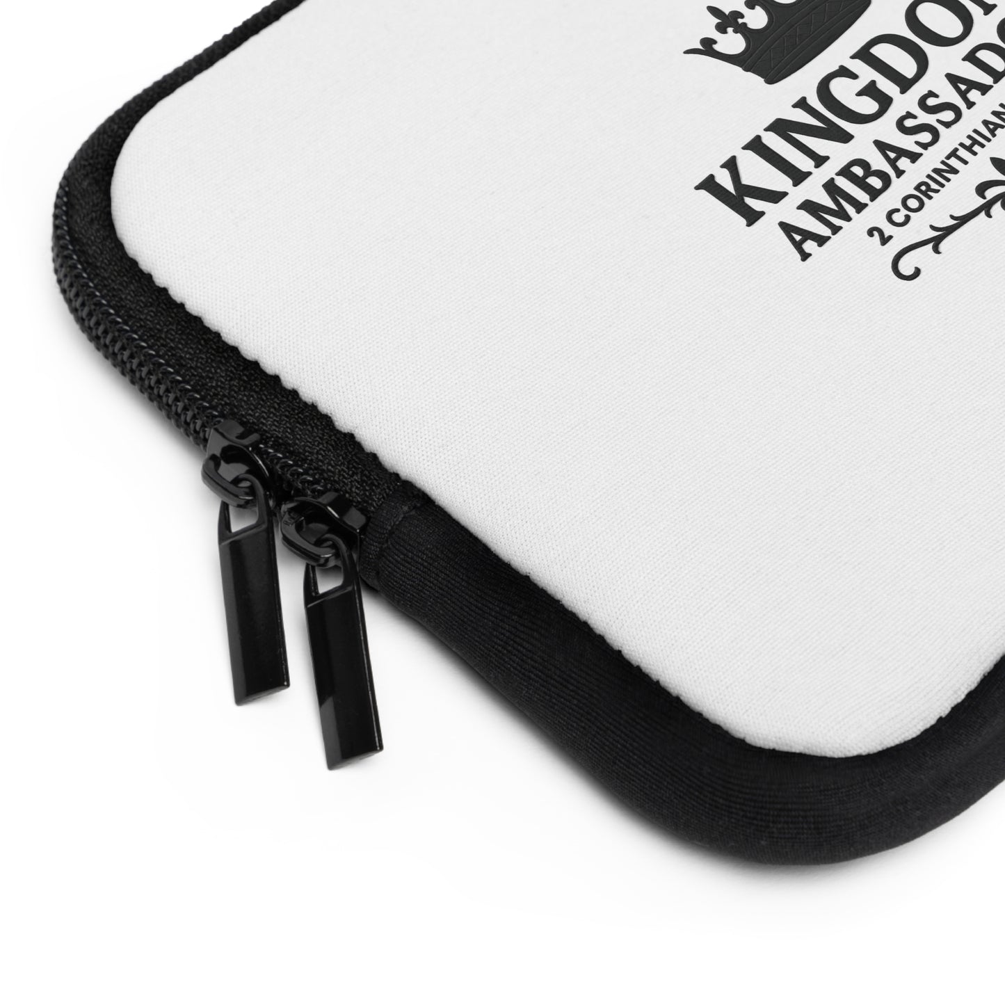 Kingdom Ambassador Laptop Sleeve - Inspirational Tech Accessory, Christian Gift, Stylish Protection for Devices, Faith-Based Protector