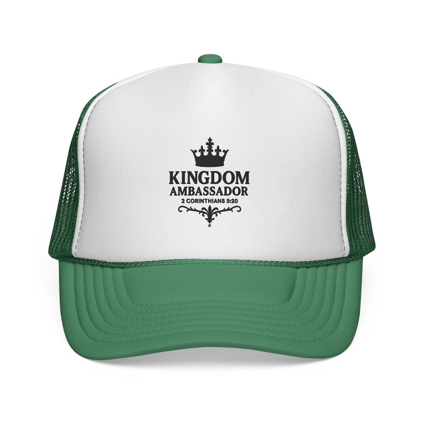 Kingdom Ambassador Trucker Cap for Everyday Style, Faith-based Gift, Inspirational Headwear