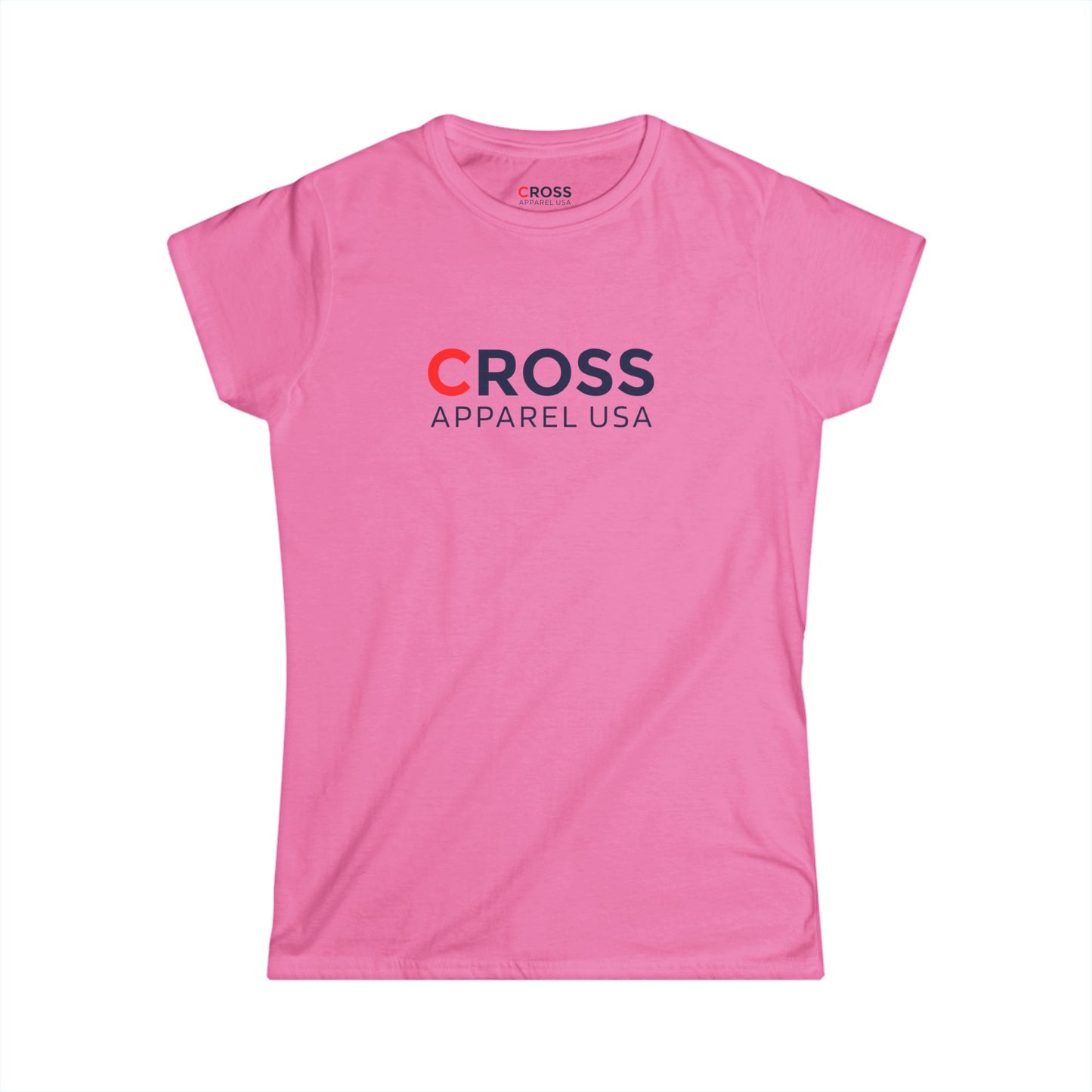 Cross Apparel USA Branded Women's Softstyle Tee