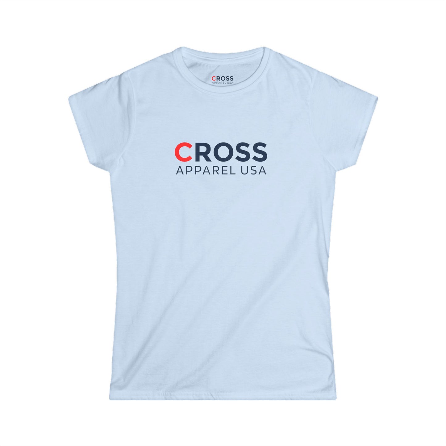 Cross Apparel USA Branded Women's Softstyle Tee