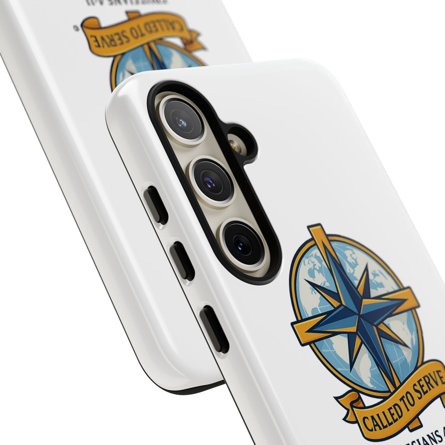 Called to Serve (Full Color), Rugged Phone Case, Inspirational Mobile Cover, Gift for Faith Lovers, Faith-Based Protector - Cross Apparel USA