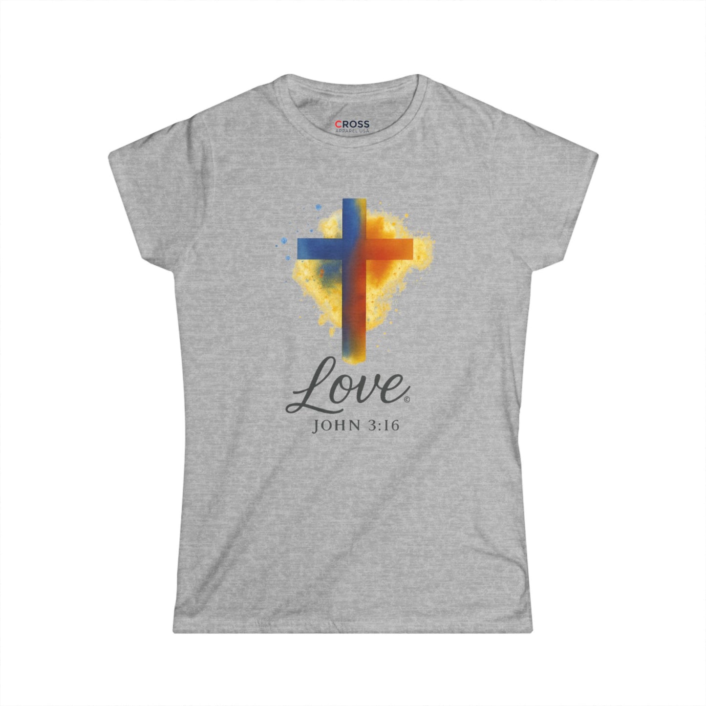 Love (Full Color) Women's Softstyle Tee