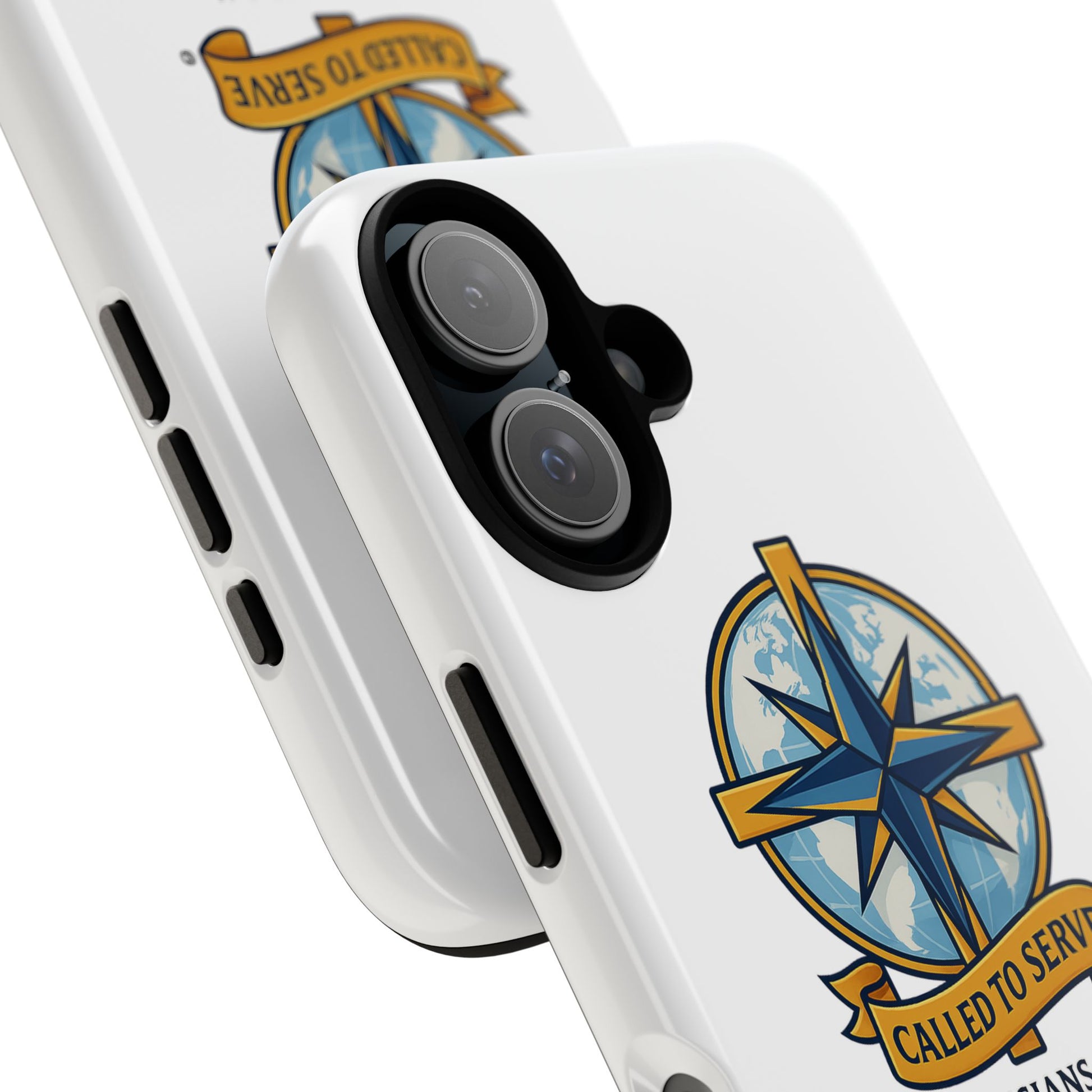 Called to Serve (Full Color), Rugged Phone Case, Inspirational Mobile Cover, Gift for Faith Lovers, Faith-Based Protector - Cross Apparel USA