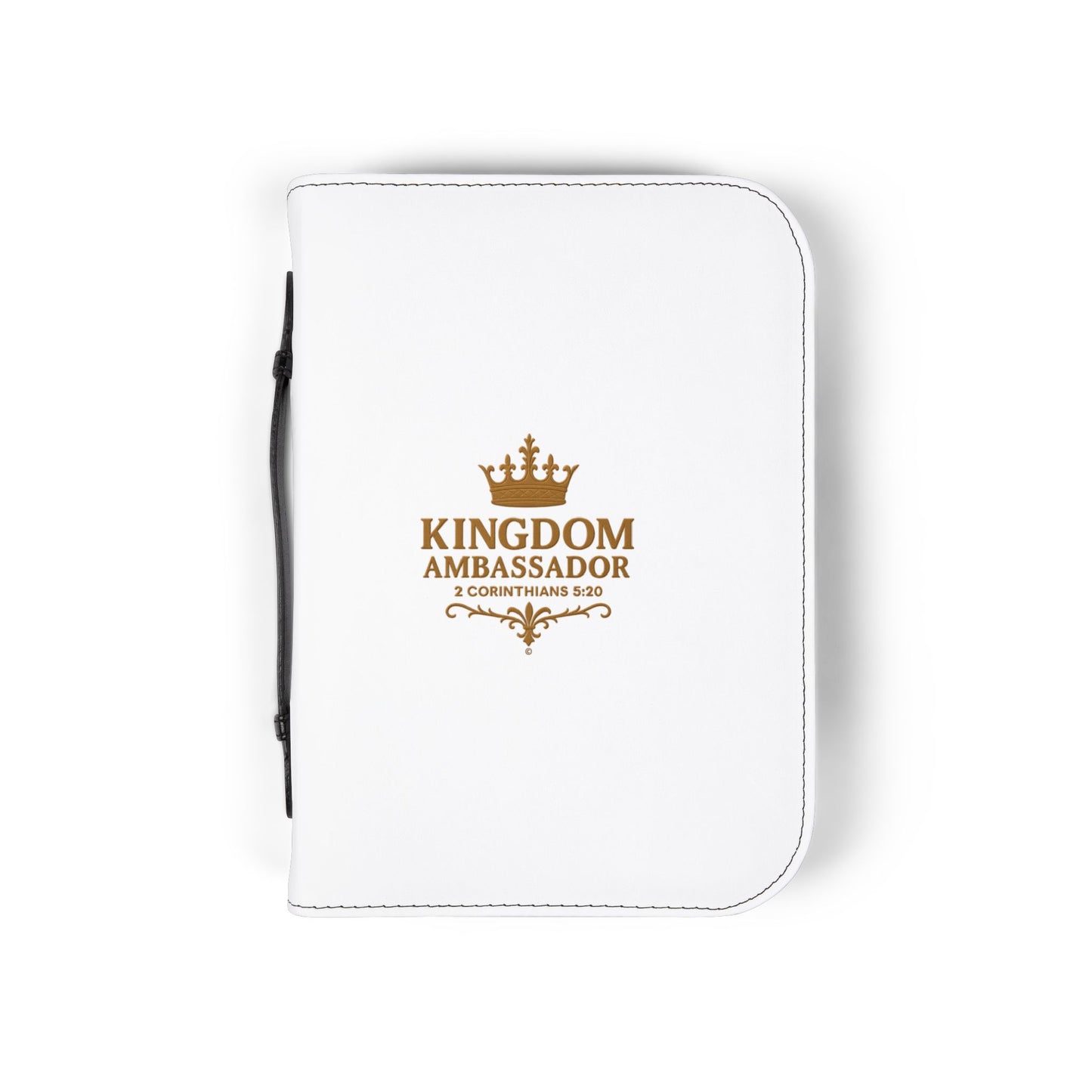 Kingdom Ambassador (Gold Lettering) Inspirational Bible Cover, Gift for Believers, Faith-Based Book Cover