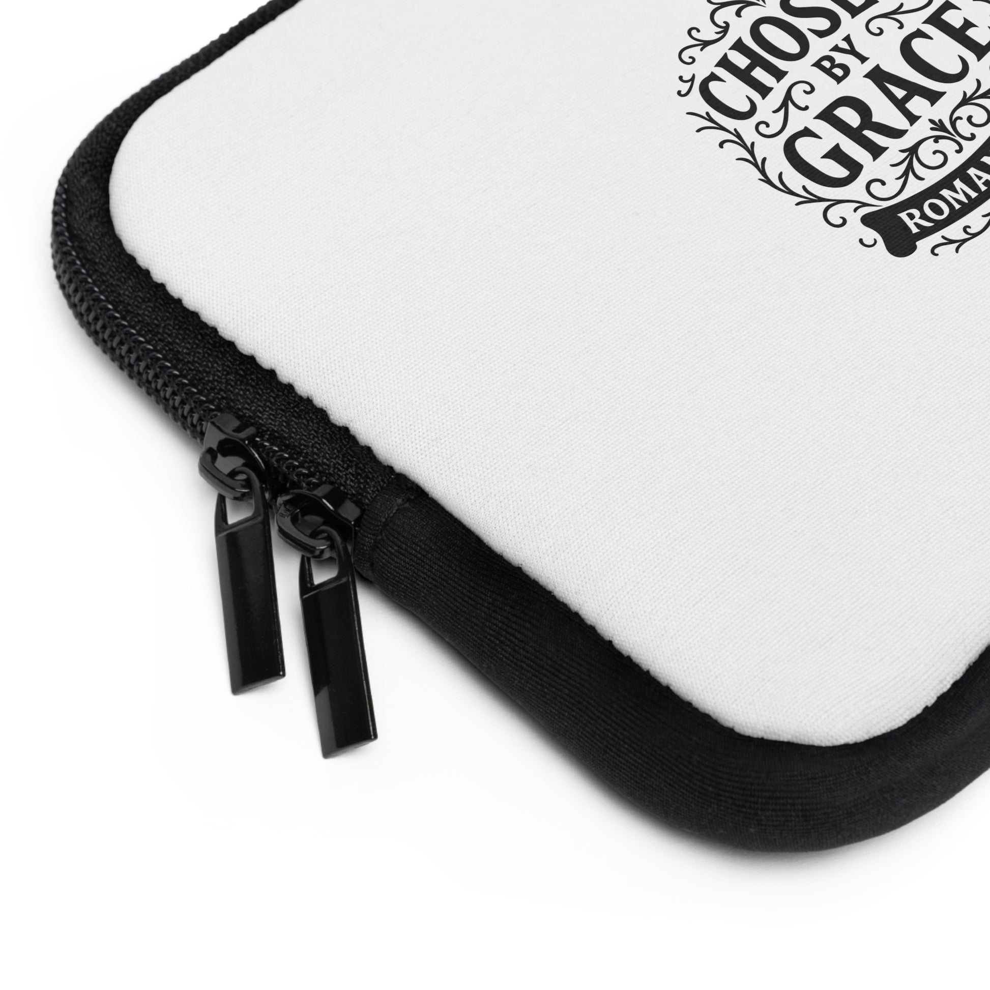 Chosen by Grace Laptop Sleeve - Inspirational Tech Accessory, Christian Gift, Stylish Protection for Devices, Faith-Based Protector - Cross Apparel USA