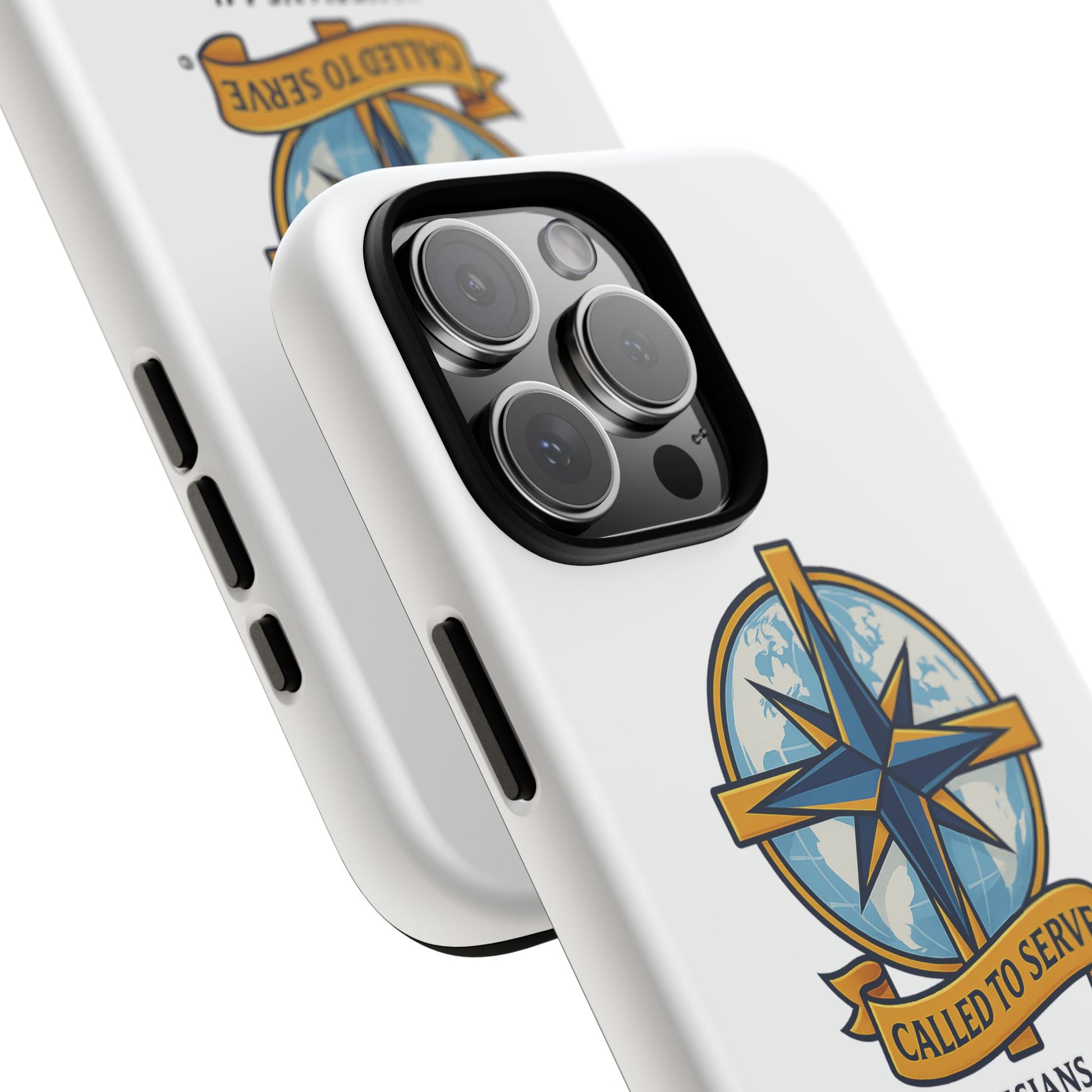 Called to Serve (Full Color), Rugged Phone Case, Inspirational Mobile Cover, Gift for Faith Lovers, Faith-Based Protector - Cross Apparel USA