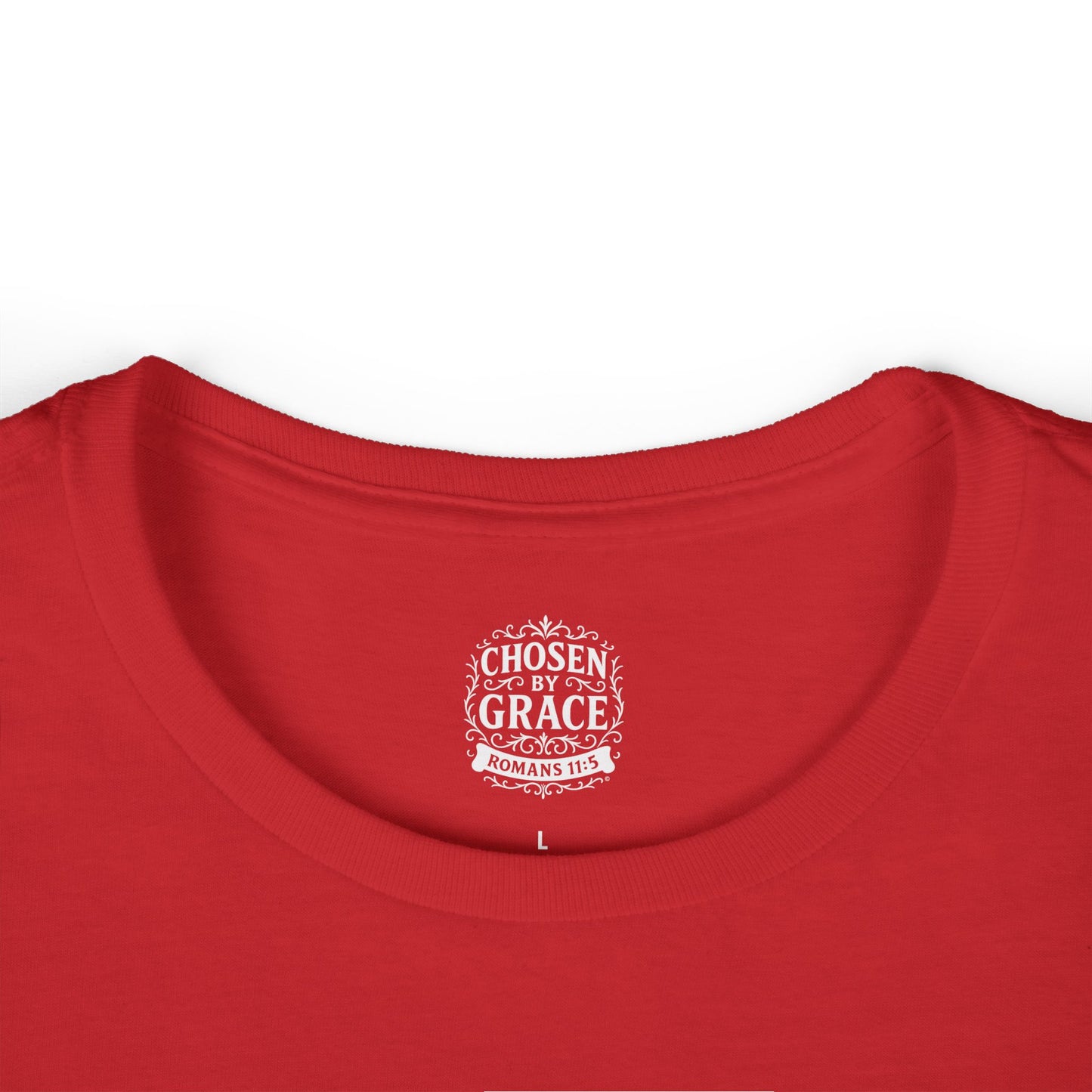 Chosen by Grace (Full Color) Women's Softstyle Tee