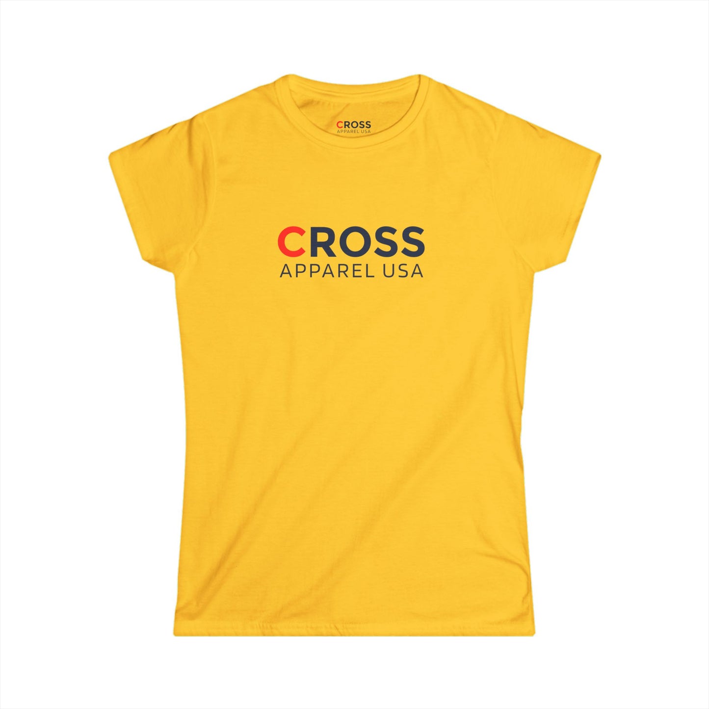 Cross Apparel USA Branded Women's Softstyle Tee