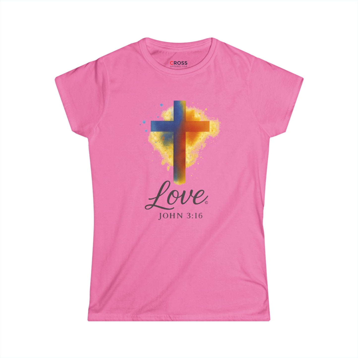 Love (Full Color) Women's Softstyle Tee