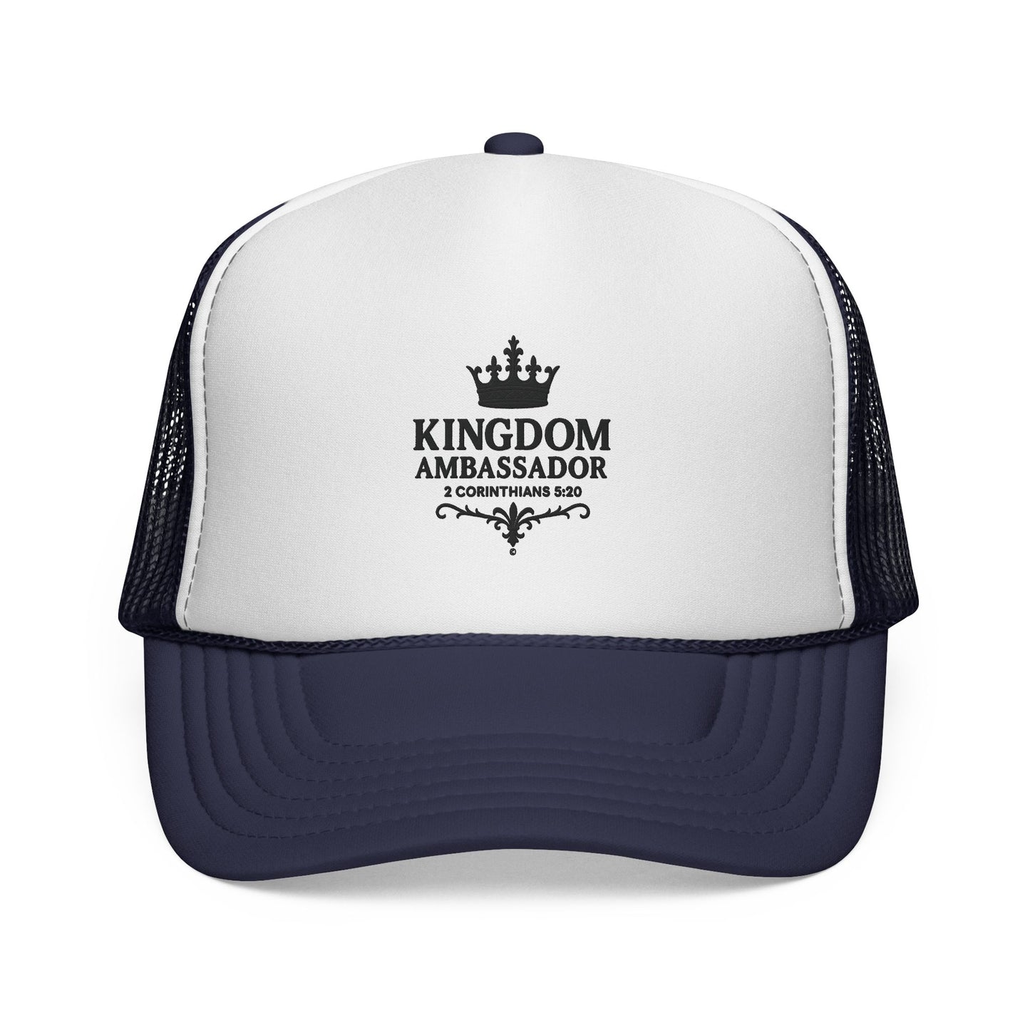 Kingdom Ambassador Trucker Cap for Everyday Style, Faith-based Gift, Inspirational Headwear