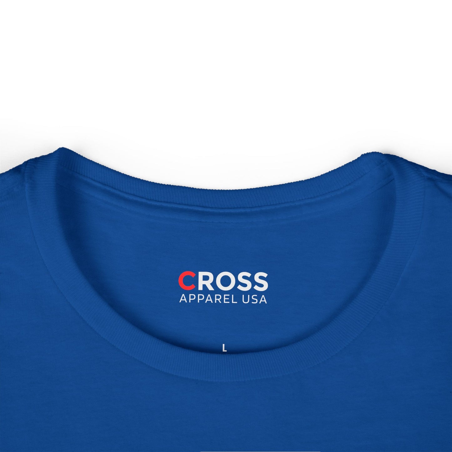 Cross Apparel USA Branded Women's Softstyle Tee