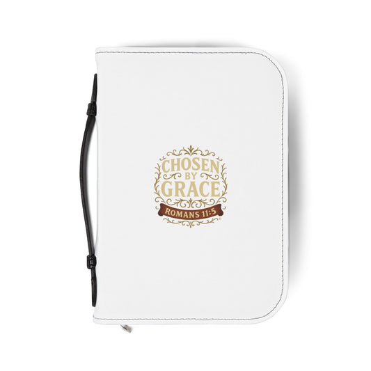 Chosen by Grace (Color) Inspirational Bible Cover, Gift for Believers, Faith-Based Book Cover