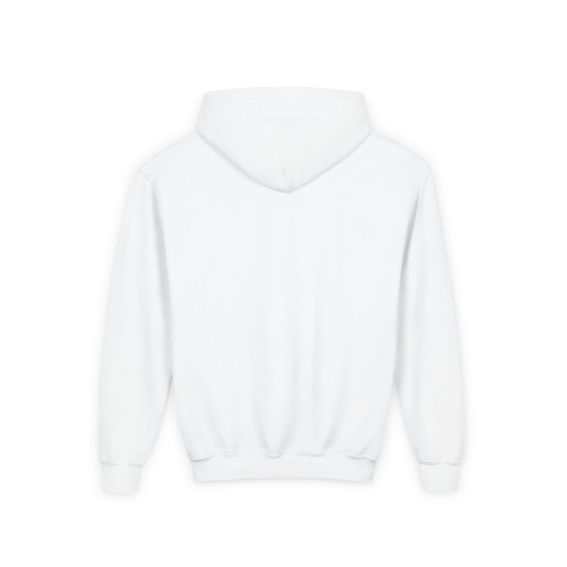 Armor Up (Burgundy & Gold Lettering) Youth Heavy Blend Hooded Sweatshirt - Cross Apparel USA