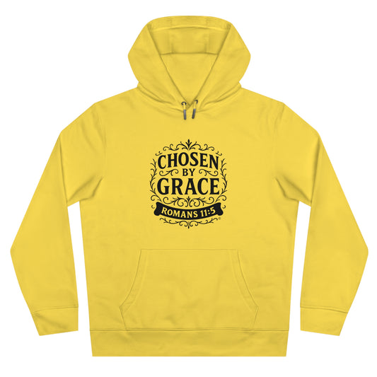 Chosen by Grace (Black Lettering Design on Front only) Hooded Sweatshirt