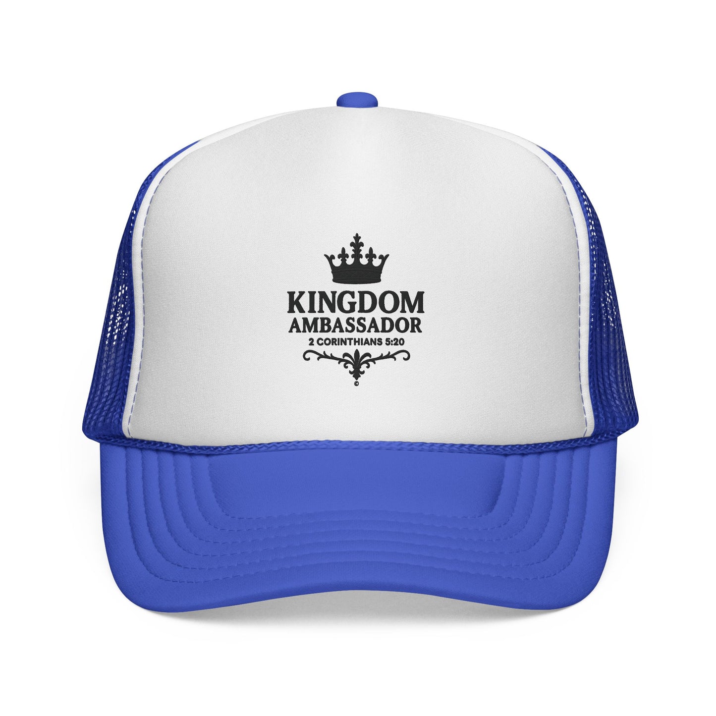 Kingdom Ambassador Trucker Cap for Everyday Style, Faith-based Gift, Inspirational Headwear
