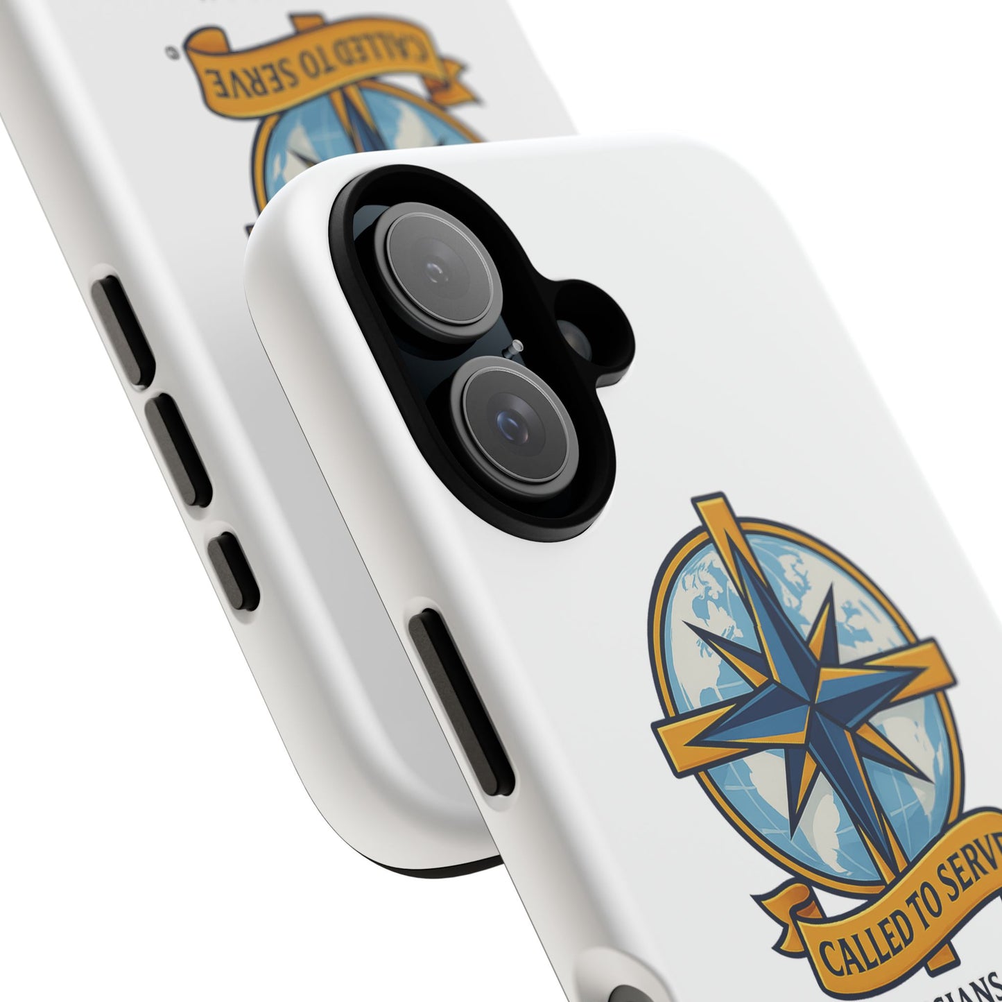 Called to Serve (Full Color), Rugged Phone Case, Inspirational Mobile Cover, Gift for Faith Lovers, Faith-Based Protector - Cross Apparel USA