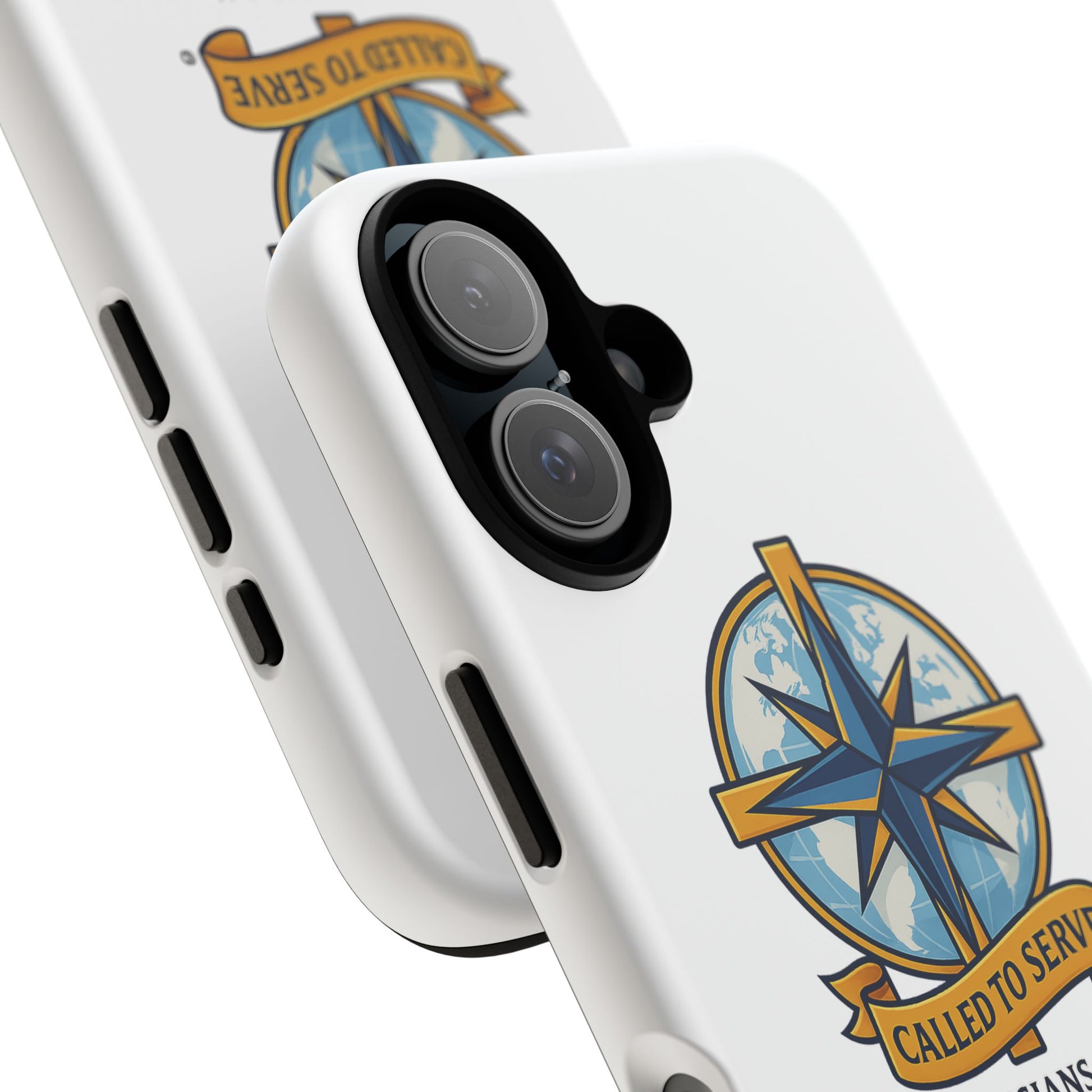 Called to Serve (Full Color), Rugged Phone Case, Inspirational Mobile Cover, Gift for Faith Lovers, Faith-Based Protector - Cross Apparel USA