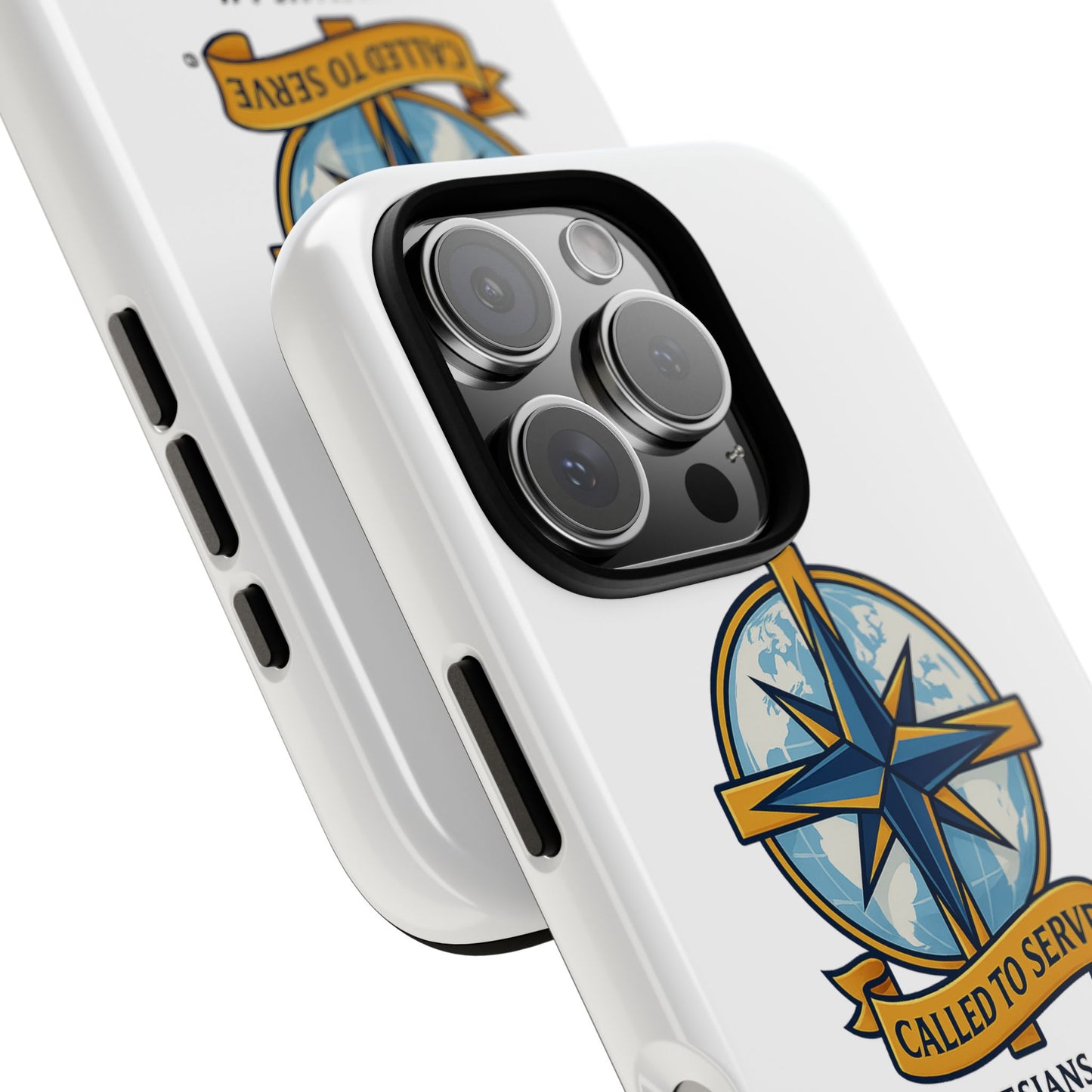 Called to Serve (Full Color), Rugged Phone Case, Inspirational Mobile Cover, Gift for Faith Lovers, Faith-Based Protector - Cross Apparel USA