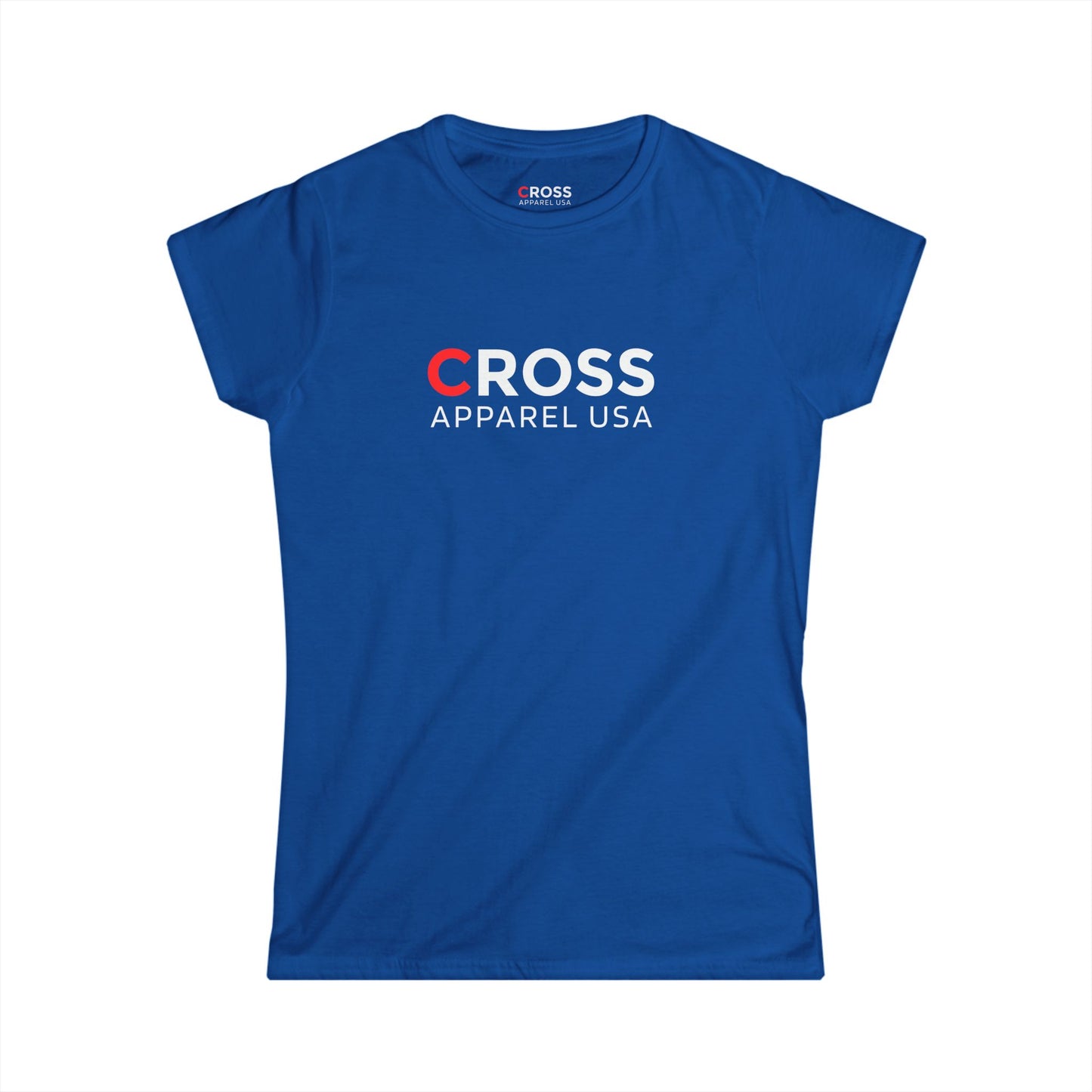 Cross Apparel USA Branded Women's Softstyle Tee