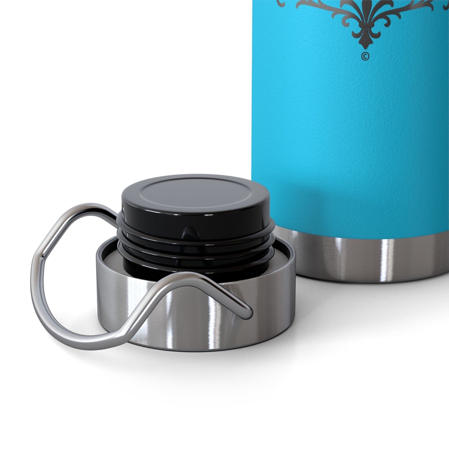 Kingdom Ambassador (Black Lettering) Insulated Water Bottle, Large 22 oz