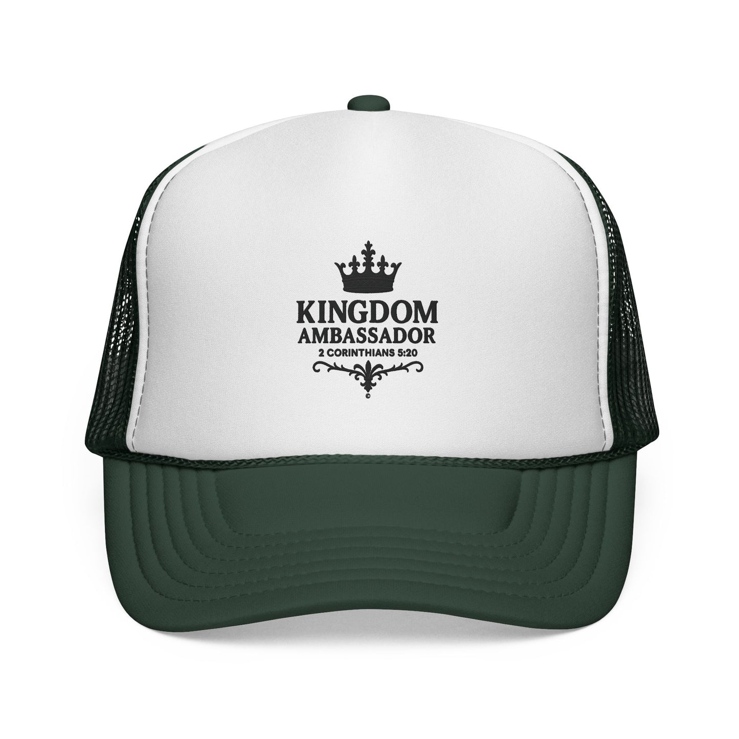 Kingdom Ambassador Trucker Cap for Everyday Style, Faith-based Gift, Inspirational Headwear