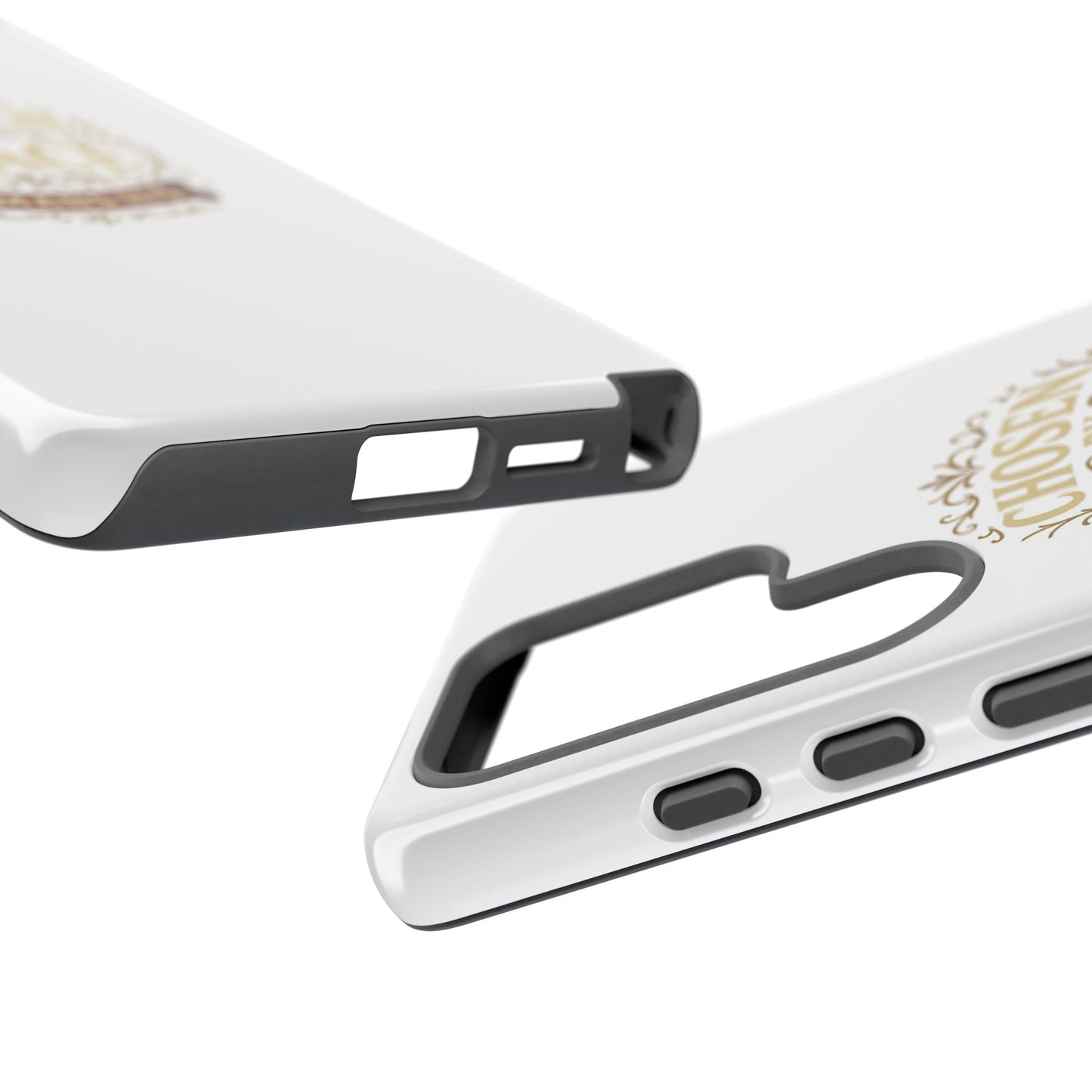 Chosen by Grace (Color), Rugged Phone Case, Inspirational Mobile Cover, Gift for Faith Lovers, Faith-Based Protector