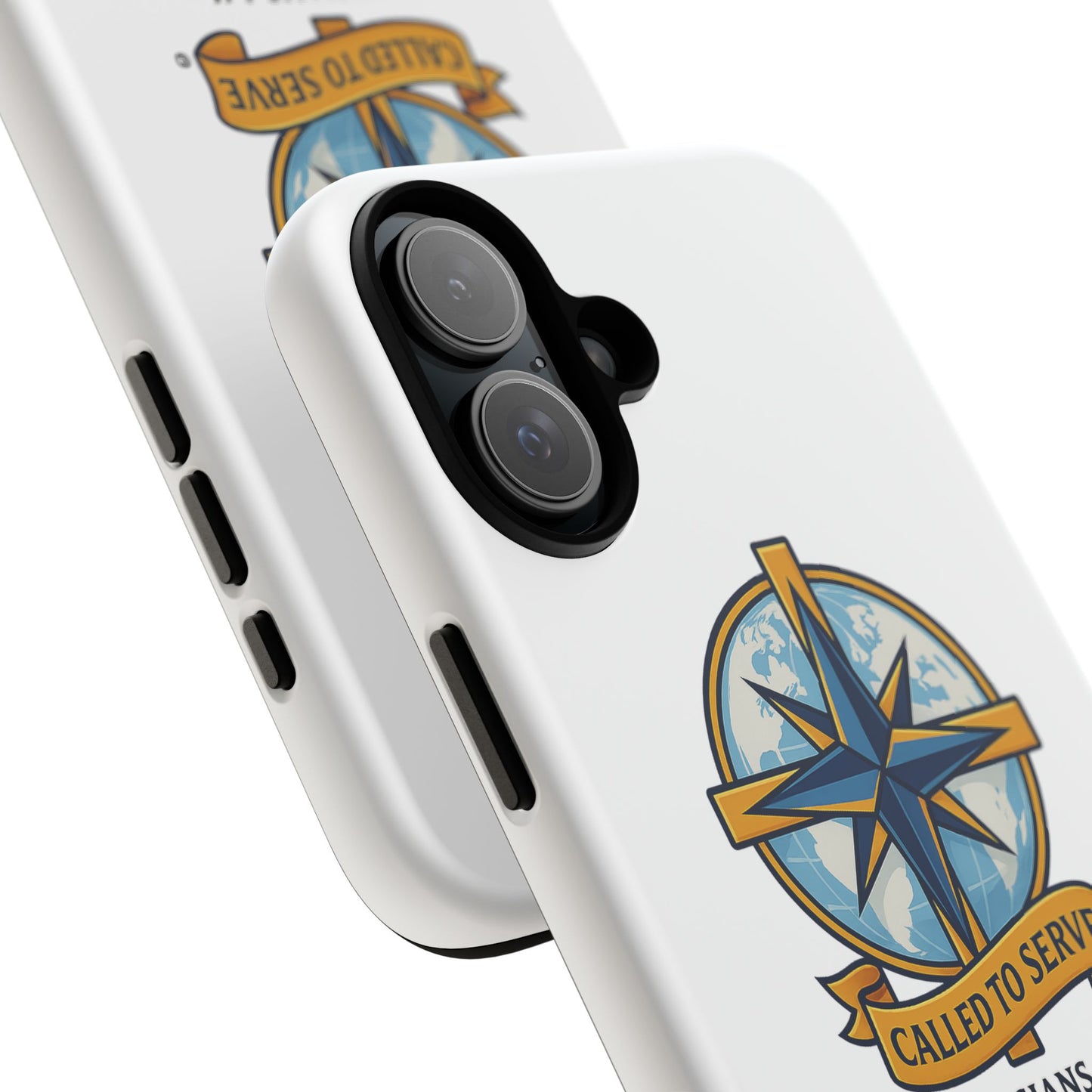 Called to Serve (Full Color), Rugged Phone Case, Inspirational Mobile Cover, Gift for Faith Lovers, Faith-Based Protector - Cross Apparel USA