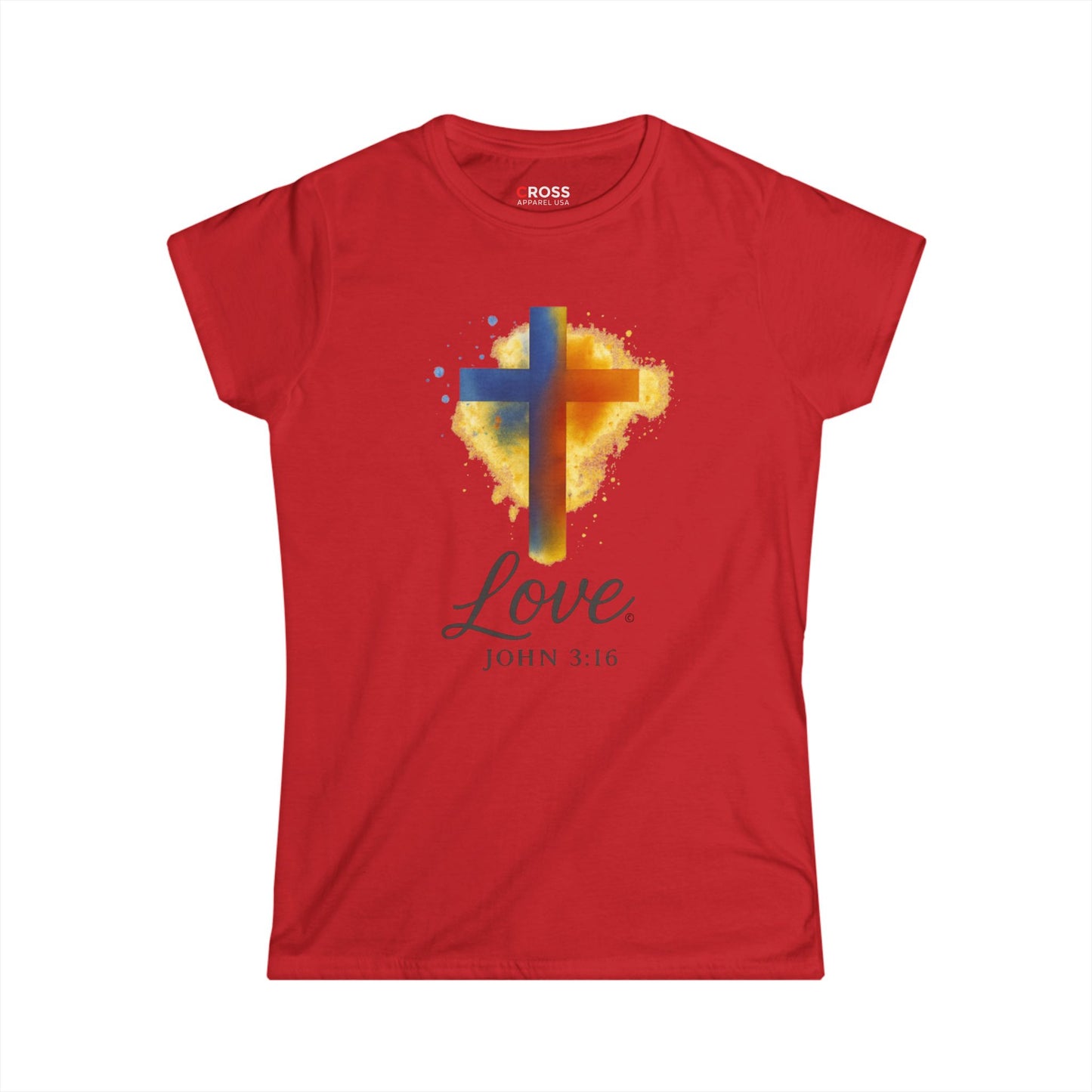 Love (Full Color) Women's Softstyle Tee