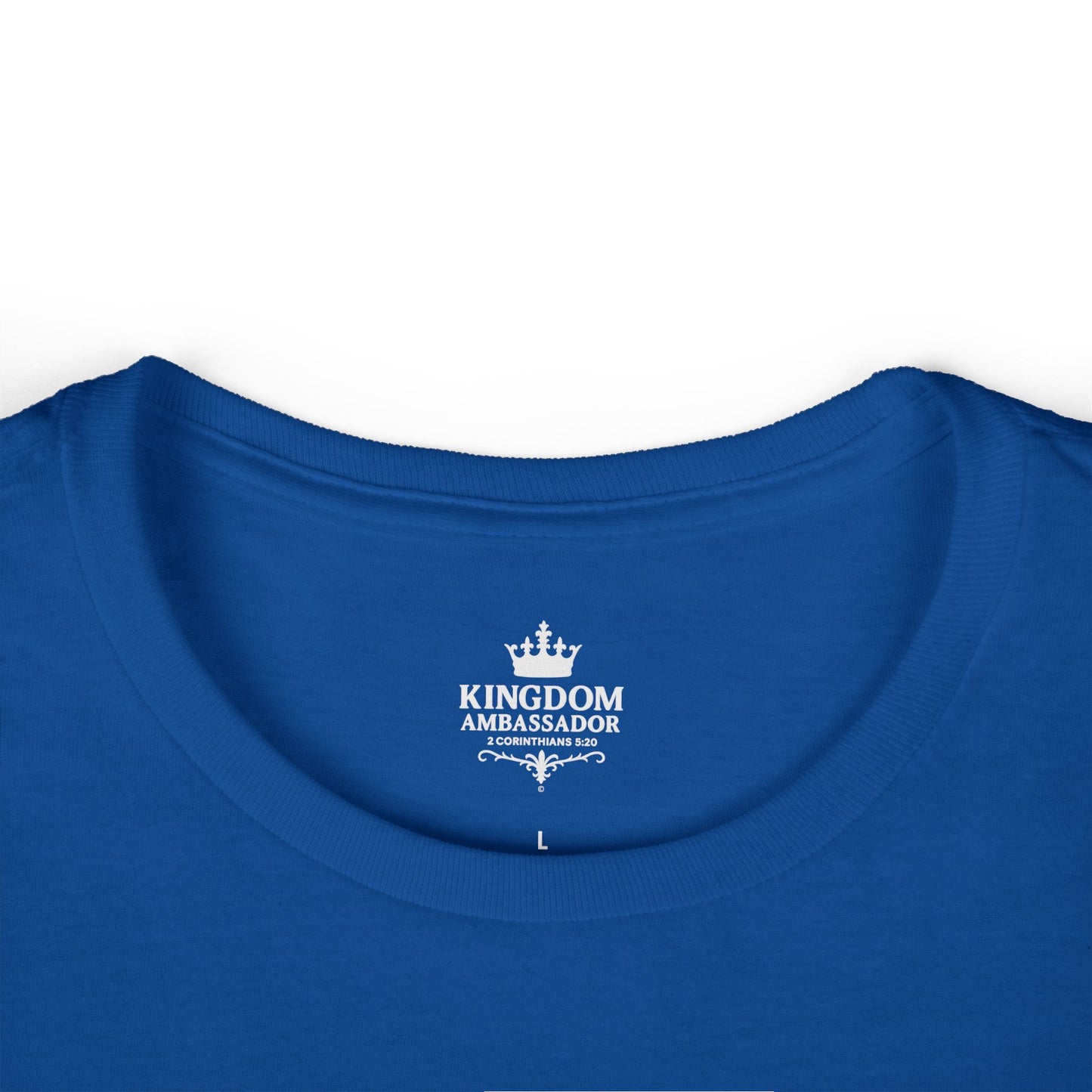 Kingdom Ambassador (Gold Lettering) Women's Softstyle Tee