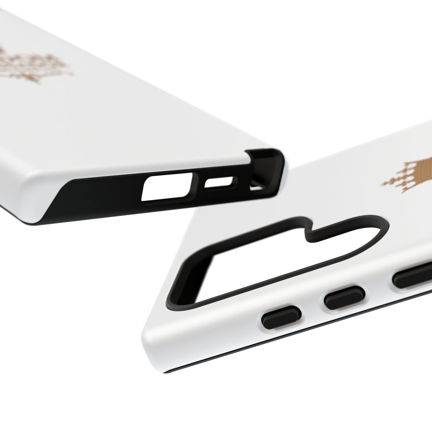 Kingdom Ambassador (Gold Lettering) Rugged Phone Case, Inspirational Mobile Cover, Gift for Faith Lovers, Faith-Based Protector