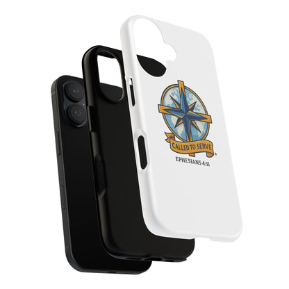 Called to Serve (Full Color), Rugged Phone Case, Inspirational Mobile Cover, Gift for Faith Lovers, Faith-Based Protector