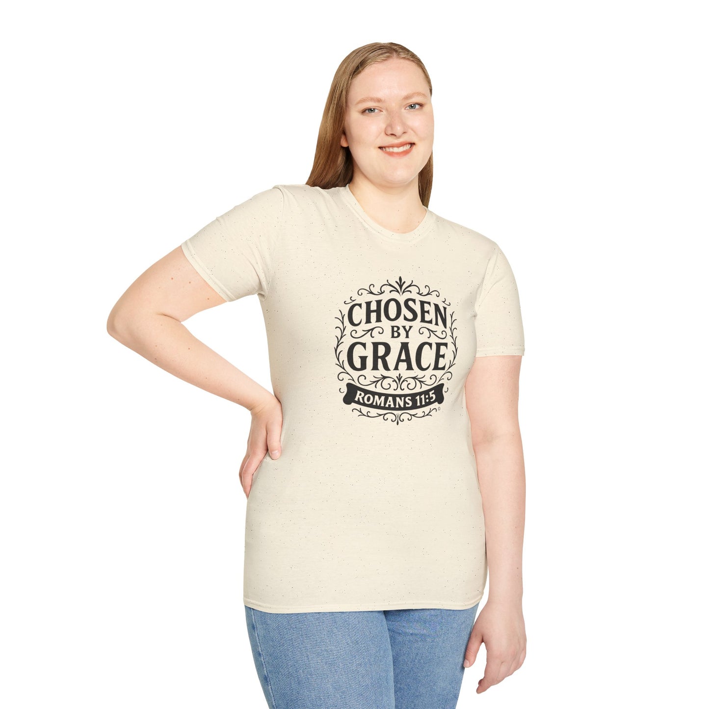 Chosen by Grace Unisex T-Shirt Tee Inspirational Apparel Clothing