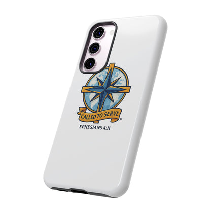 Called to Serve (Full Color), Rugged Phone Case, Inspirational Mobile Cover, Gift for Faith Lovers, Faith-Based Protector - Cross Apparel USA