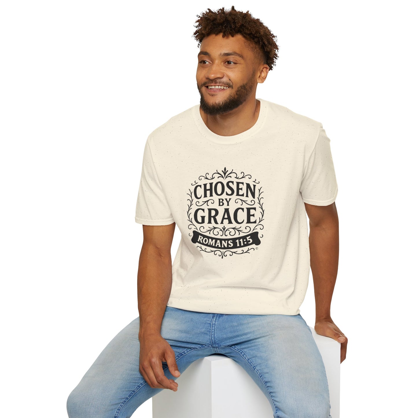 Chosen by Grace Unisex T-Shirt Tee Inspirational Apparel Clothing