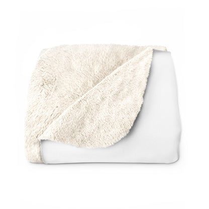 Enter His Gates with Thanksgiving Cozy Sherpa Fleece Blanket - Inspirational Gift, Soft Throw for Home, Warm Decor, Faith-Based Blanket