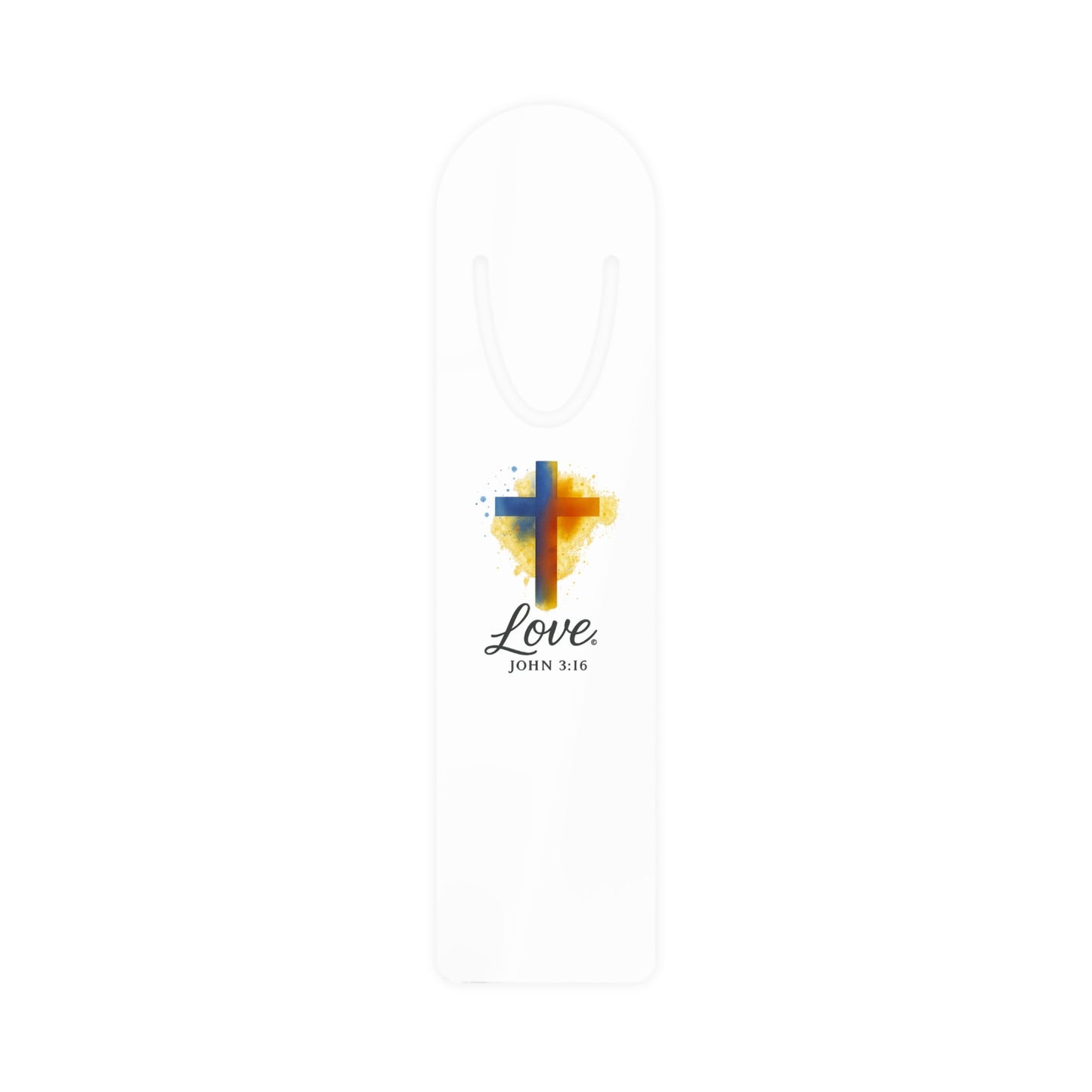 Love (Full Color) Bookmark, Inspirational Reading Gift, Gift for Book Lovers, Gift for Believers