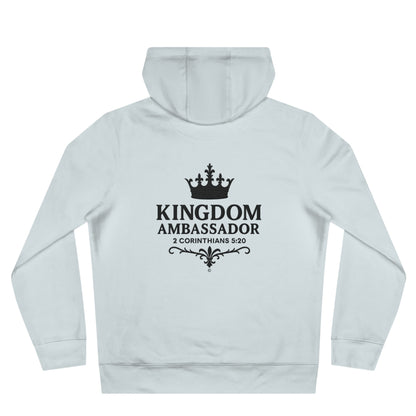 Kingdom Ambassador (Small Design on Front, Large Design on Back) Unisex Apparel Clothing Hoodie Hooded Sweatshirt