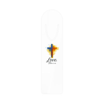 Love (Full Color) Bookmark, Inspirational Gift for Book Lovers