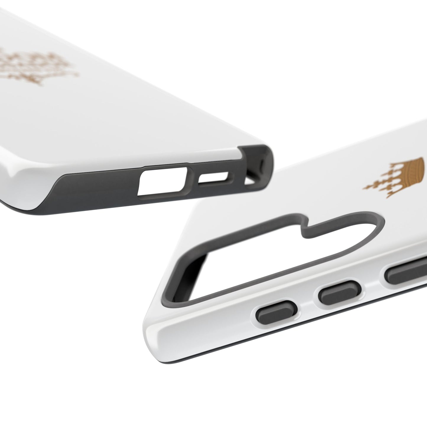 Kingdom Ambassador (Gold Lettering) Rugged Phone Case, Inspirational Mobile Cover, Gift for Faith Lovers, Faith-Based Protector
