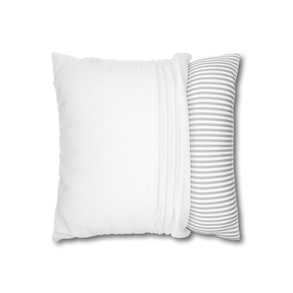 Kingdom Ambassador (Black Lettering) Square Pillow Cover | Inspirational Home Decor | Gifts for Faith (Pillow not included)