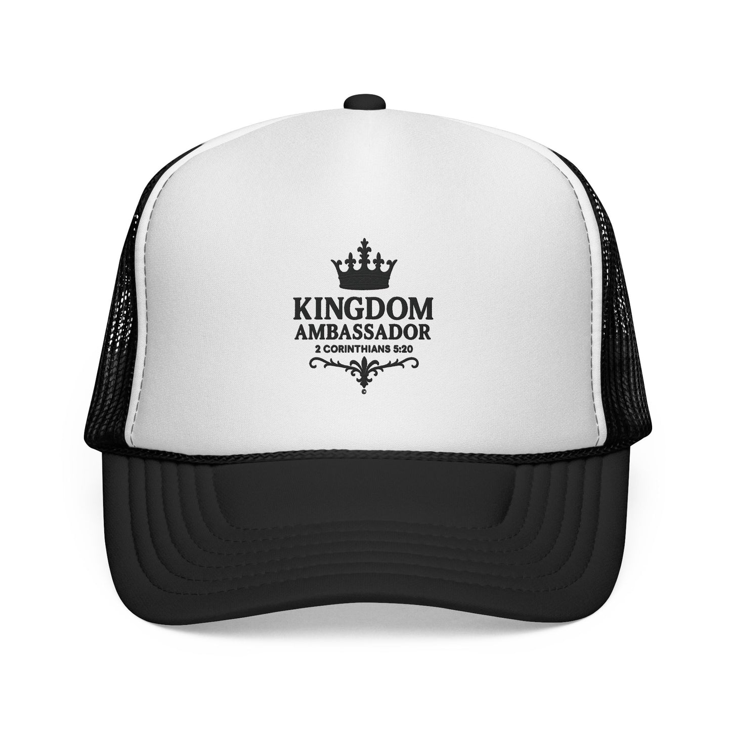 Kingdom Ambassador Trucker Cap for Everyday Style, Faith-based Gift, Inspirational Headwear