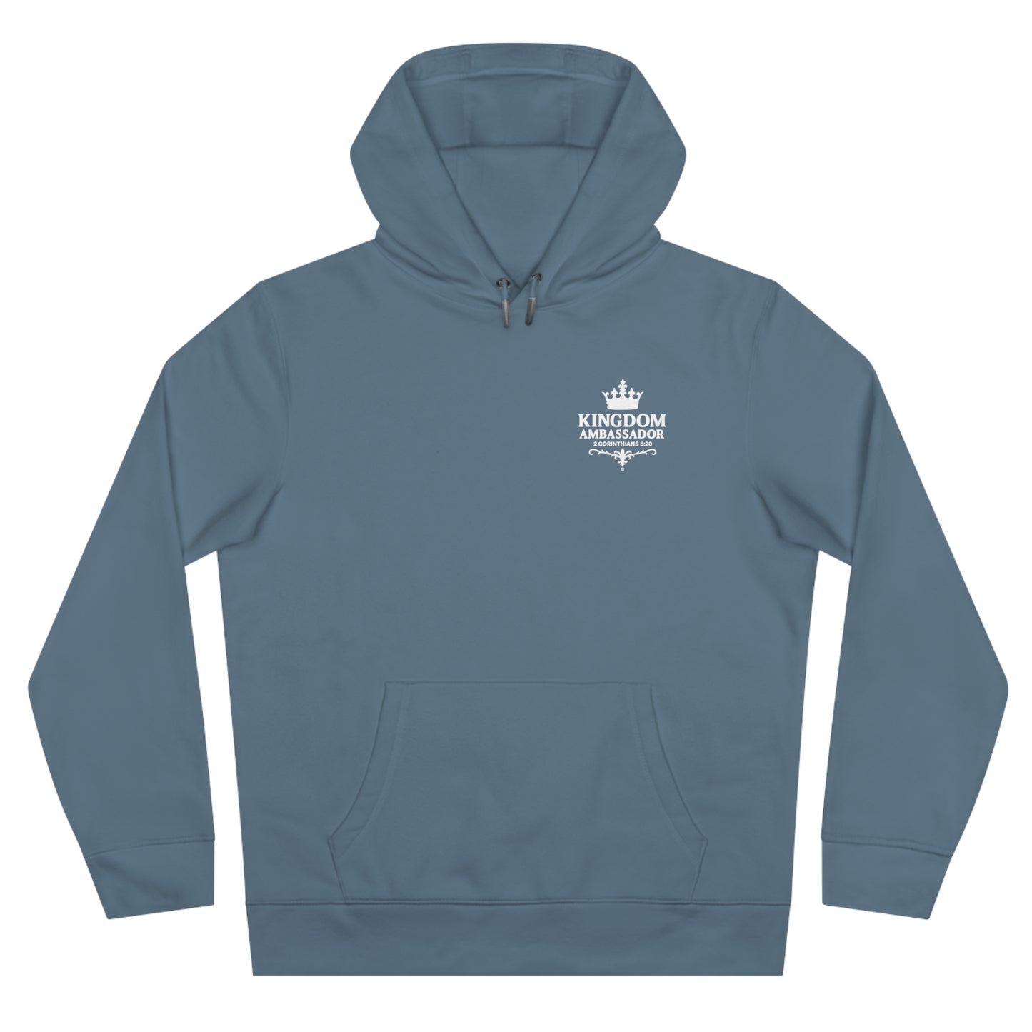 Kingdom Ambassador (Small Design on Front, Large Design on Back) Unisex Apparel Clothing Hoodie Hooded Sweatshirt
