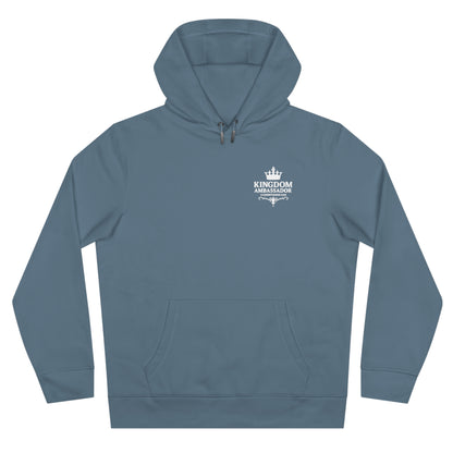Kingdom Ambassador (Small Design on Front, Large Design on Back) Unisex Apparel Clothing Hoodie Hooded Sweatshirt