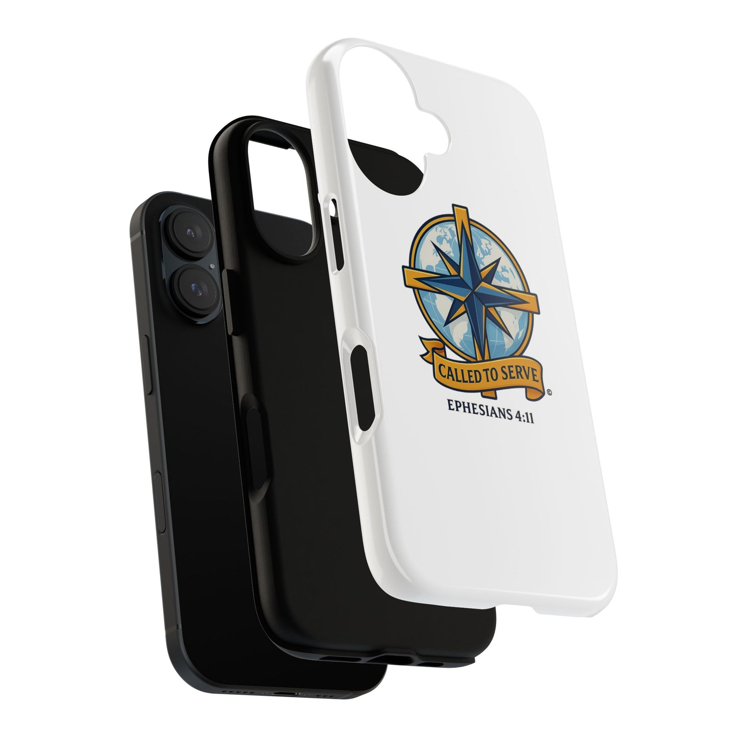 Called to Serve (Full Color), Rugged Phone Case, Inspirational Mobile Cover, Gift for Faith Lovers, Faith-Based Protector