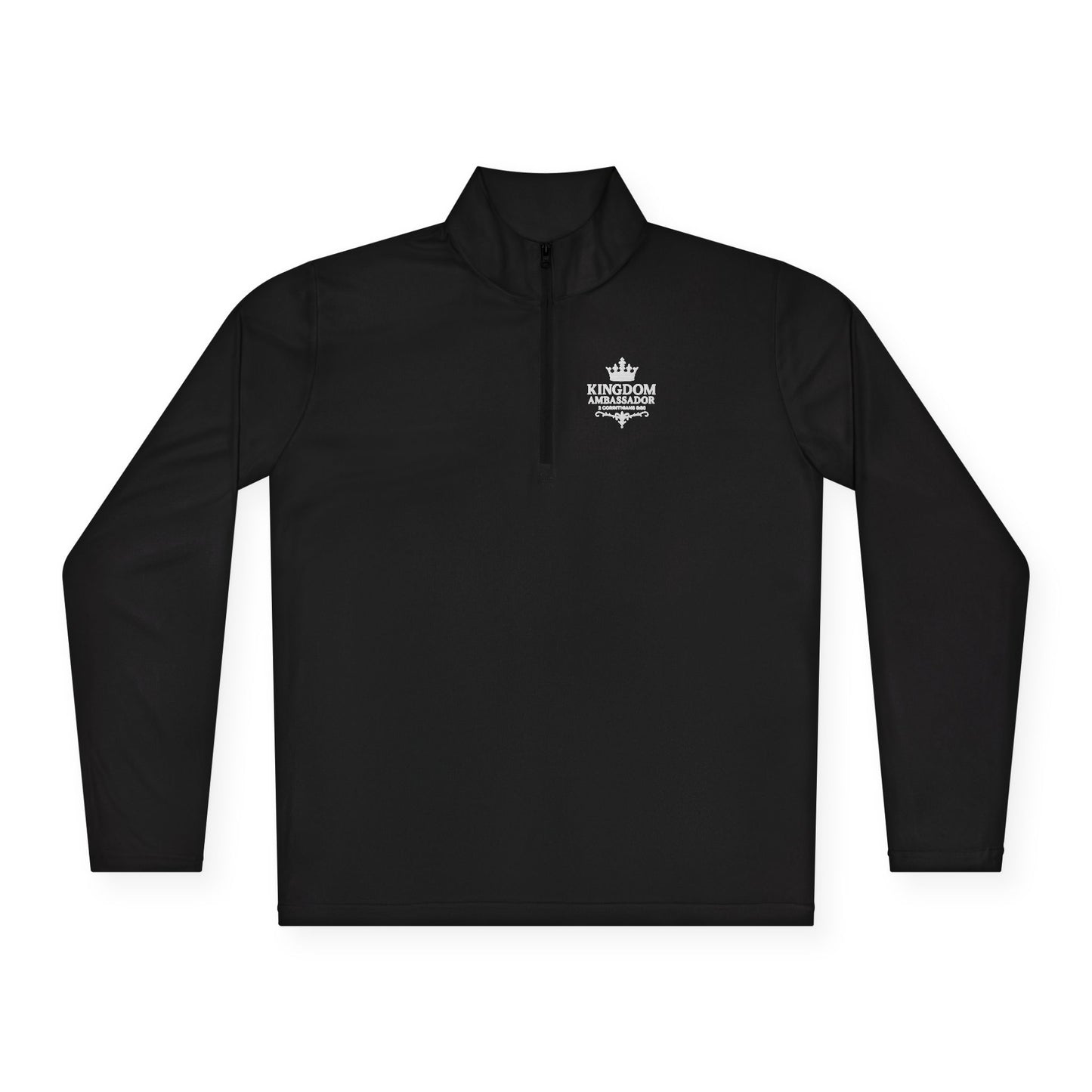 Kingdom Ambassador Stylish Unisex Quarter-Zip Pullover for Everyday Comfort