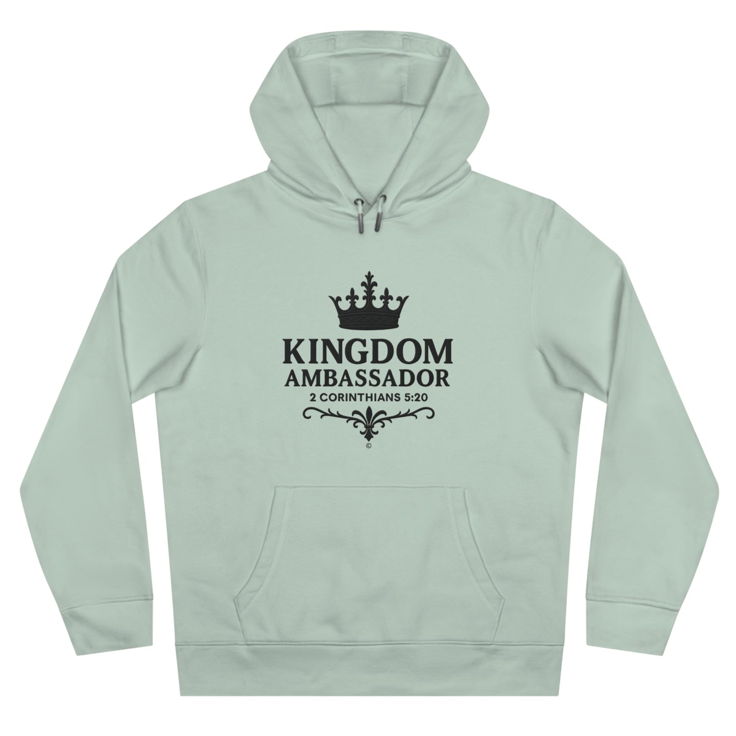 Kingdom Ambassador (Lettering Design on Front only) Apparel Clothing Hoodie Hooded Sweatshirt