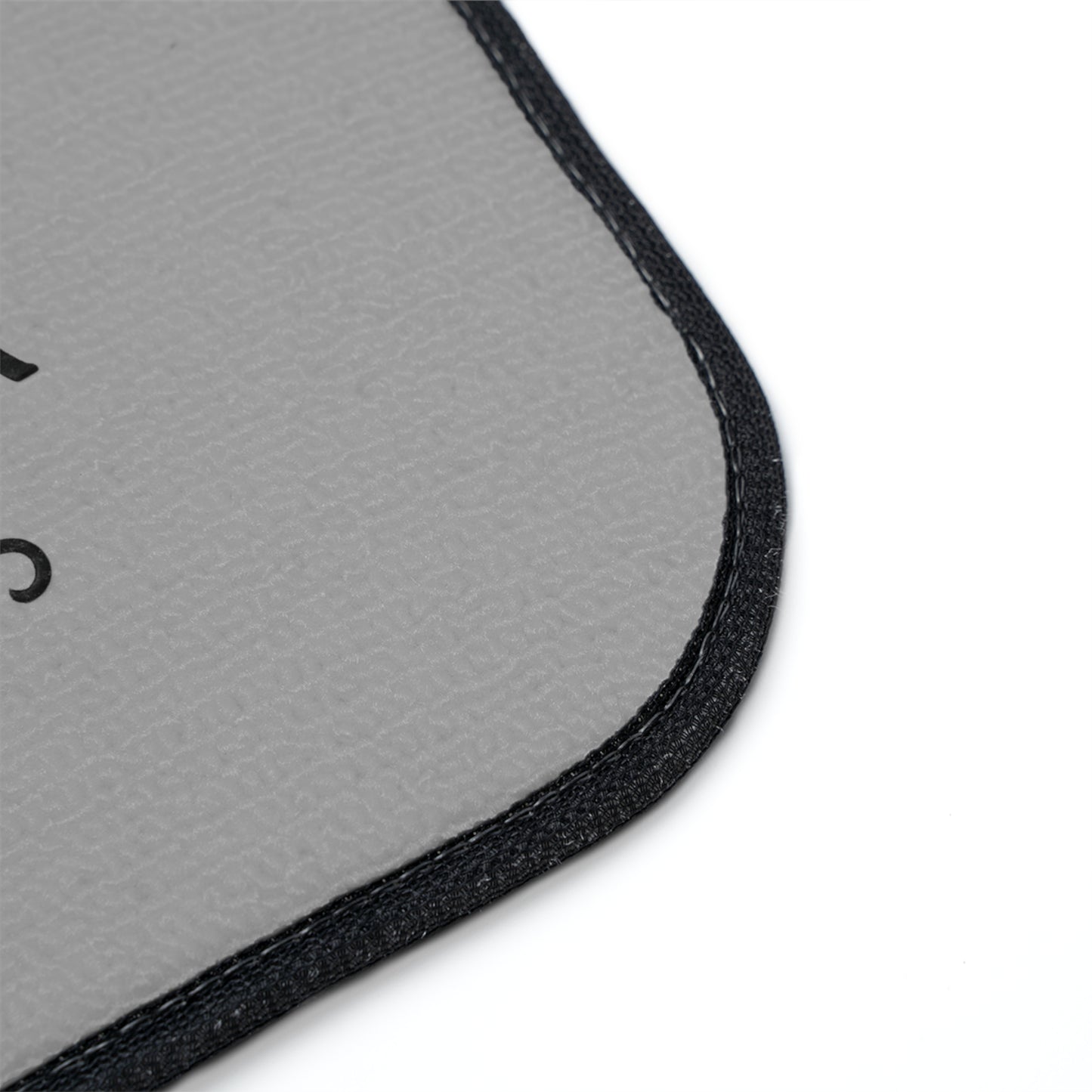 Kingdom Ambassador (Black Lettering on Grey) Car Floor Mat, 1 piece