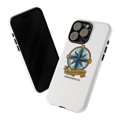 Called to Serve (Full Color), Rugged Phone Case, Inspirational Mobile Cover, Gift for Faith Lovers, Faith-Based Protector