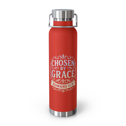 Chosen by Grace (Multi-color Limited Edition) Insulated Water Bottle, Large 22 oz.
